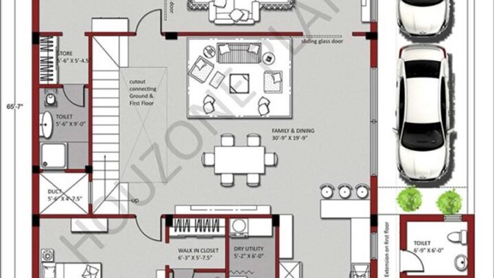 4 bedroom duplex 48 x 65